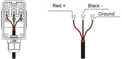 5. Wiring diagram of ultrasonic flowmeter sensor 5. Wiring diagram of ultrasonic flowmeter sensor