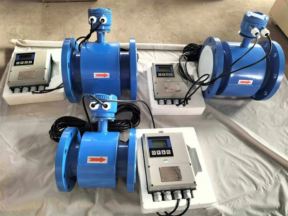 Battery Powered Electromagnetic Flow Meter